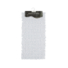 Килимок у ванну кімнату Eco Fabric 68*34см ГАЛЬКА, прозоро-білий (6834-001)
