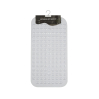 Килимок у ванну кімнату Eco Fabric масажниу 70*37см СФЕРИ, прозоро-білий (7037-001)
