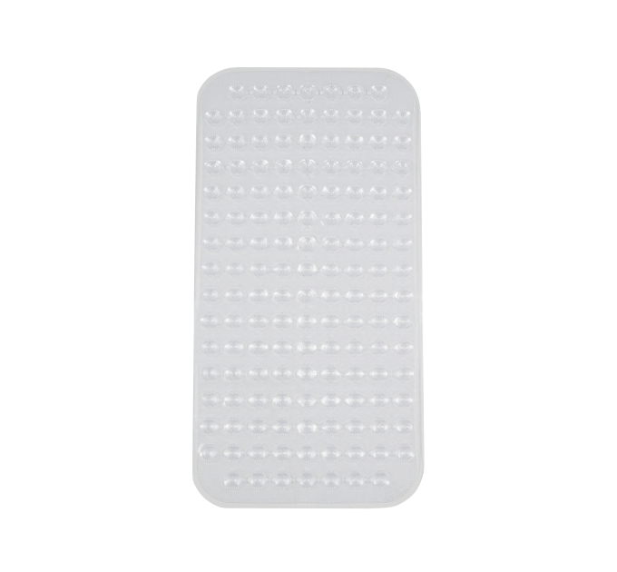 Килимок у ванну кімнату Eco Fabric масажниу 70*37см СФЕРИ, прозоро-білий (7037-001) - фото № 5