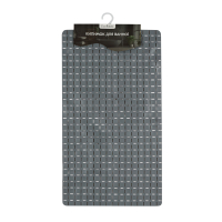 Коврик в ванну Eco Fabric 69*38 см МОЗАИКА серый (6938-001)