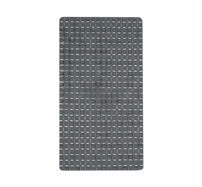 Килимок у ванну Eco Fabric 69*38 см МОЗАЇКА, сірий (6938-001) - фото № 4