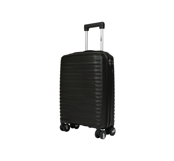 Валіза EuroHome EH100 на колесах 39л, чорна (EH100-20-BL) - фото № 1