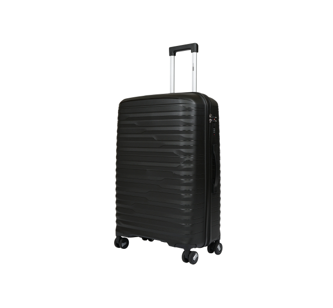 Валіза EuroHome EH100 на колесах 65л, чорна (EH100-24-BL) - фото № 1