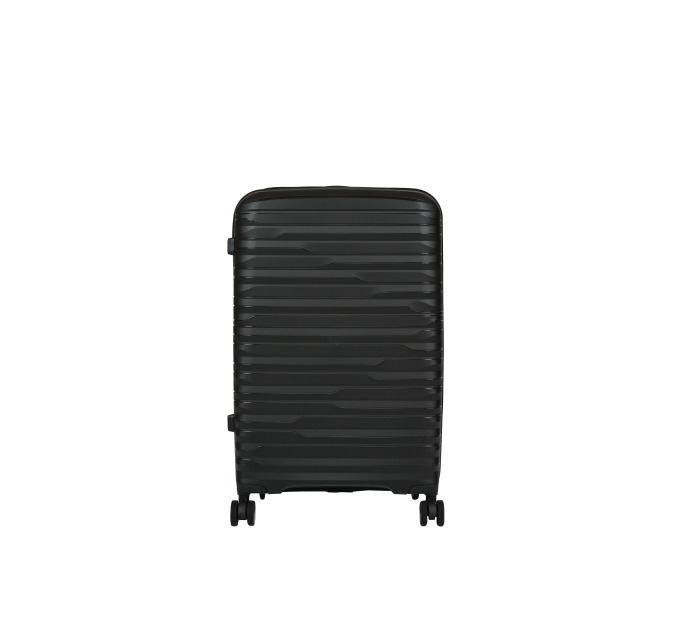 Валіза EuroHome EH100 на колесах 65л, чорна (EH100-24-BL) - фото № 3