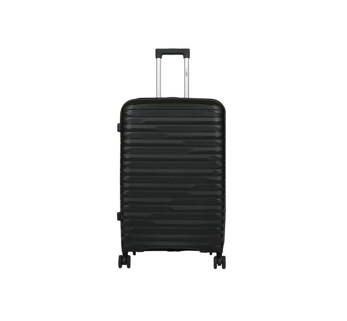 Валіза EuroHome EH100 на колесах 93л, чорна EH100-28-BL) - фото № 2
