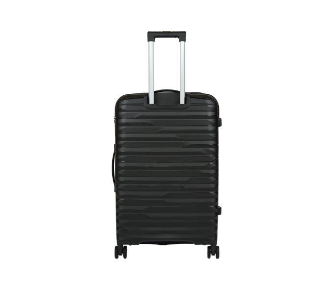 Валіза EuroHome EH100 на колесах 93л, чорна EH100-28-BL) - фото № 3