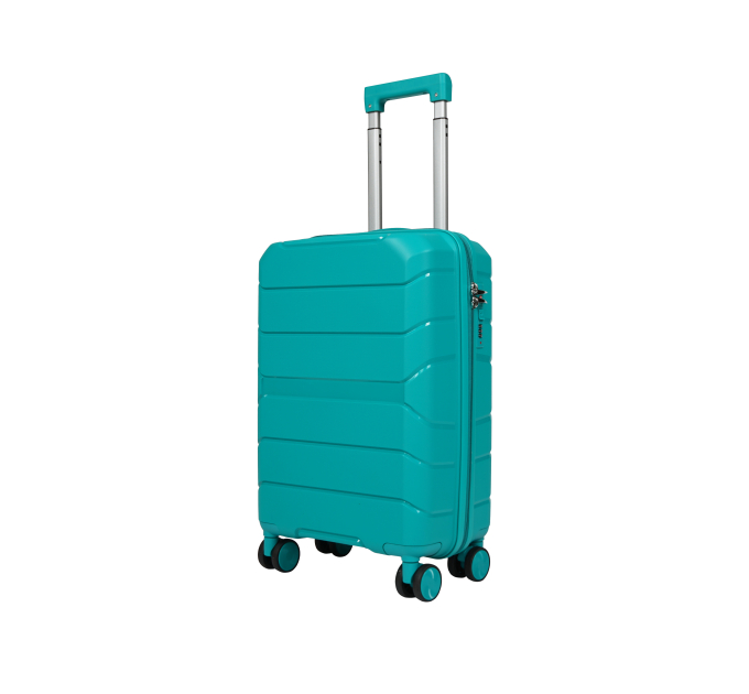 Валіза EuroHome EH150 на колесах 39л, бірюзова (EH150-20-LG) - фото № 1