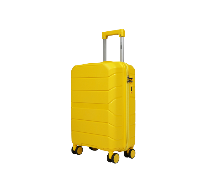 Валіза EuroHome EH150 на колесах 39л, жовта (EH150-20-YL) - фото № 1