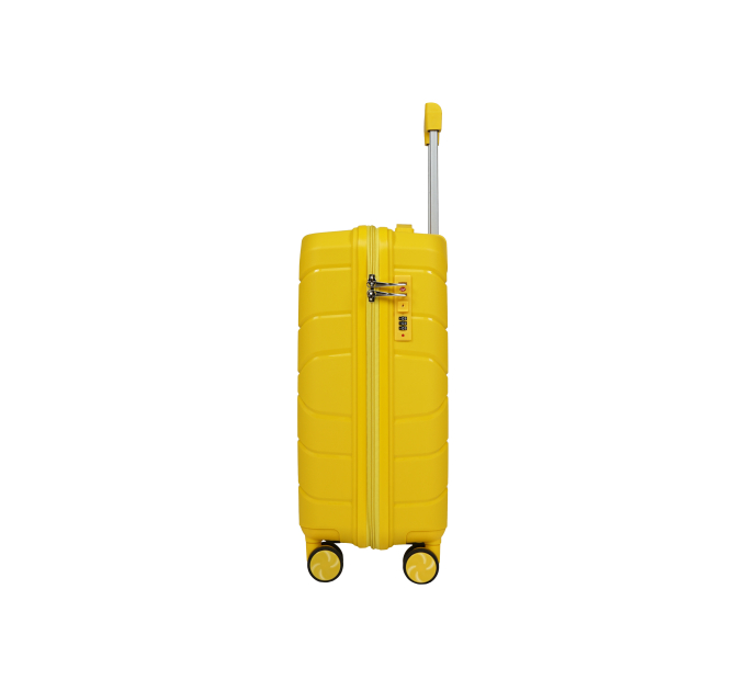 Валіза EuroHome EH150 на колесах 39л, жовта (EH150-20-YL) - фото № 2