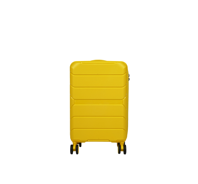 Валіза EuroHome EH150 на колесах 39л, жовта (EH150-20-YL) - фото № 3