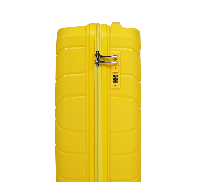 Валіза EuroHome EH150 на колесах 39л, жовта (EH150-20-YL) - фото № 8