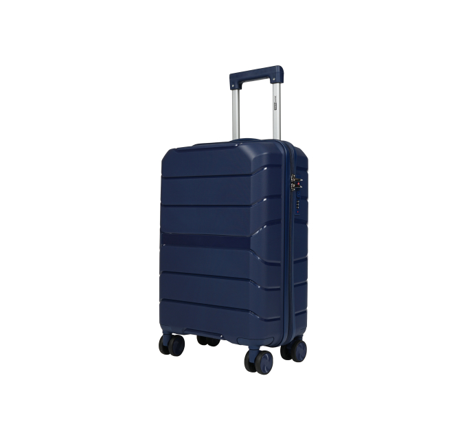 Валіза EuroHome EH150 на колесах 39л, темно-синя (EH150-20-DB) - фото № 1