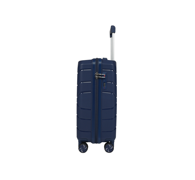 Валіза EuroHome EH150 на колесах 39л, темно-синя (EH150-20-DB) - фото № 5