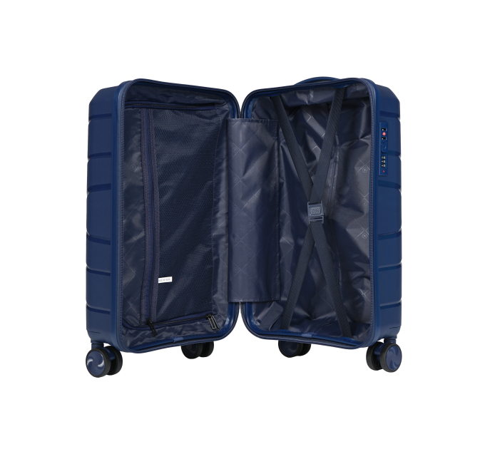 Валіза EuroHome EH150 на колесах 39л, темно-синя (EH150-20-DB) - фото № 7