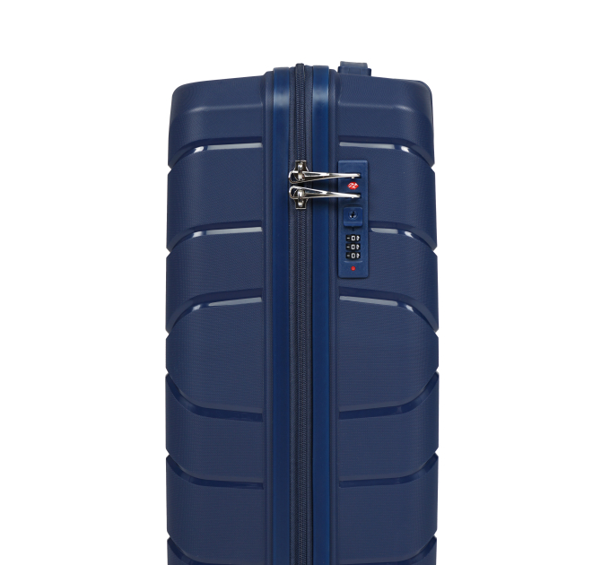 Валіза EuroHome EH150 на колесах 39л, темно-синя (EH150-20-DB) - фото № 8
