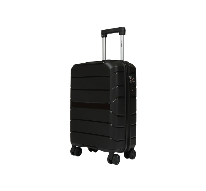 Валіза EuroHome EH150 на колесах 39л, чорна (EH150-20-BL) - фото № 1