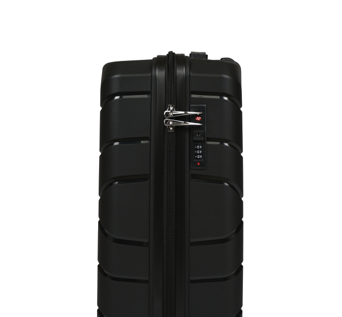 Валіза EuroHome EH150 на колесах 39л, чорна (EH150-20-BL) - фото № 6