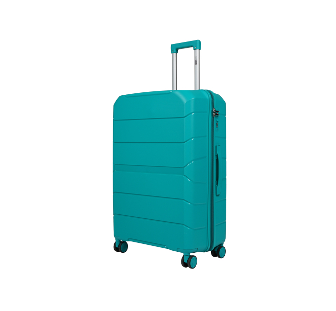 Валіза EuroHome EH150 на колесах 93л, бірюзова (EH150-28-LG) - фото № 1