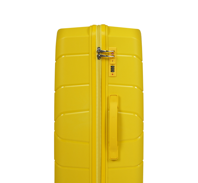 Валіза EuroHome EH150 на колесах 93л, жовта (EH150-28-YL) - фото № 4