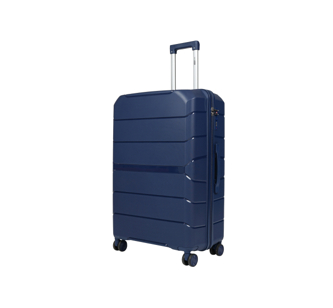 Валіза EuroHome EH150 на колесах 93л, темно-синя (EH150-28-DB) - фото № 1