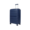 Валіза EuroHome EH150 на колесах 93л, темно-синя (EH150-28-DB)