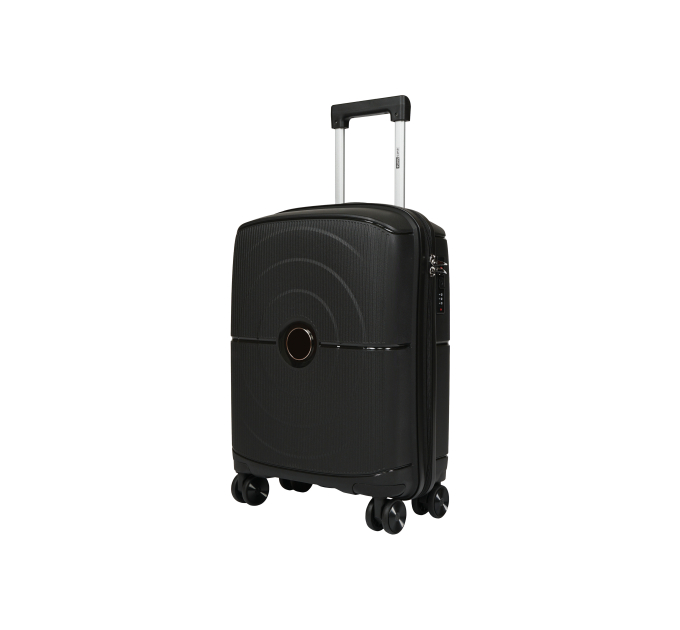 Валіза EuroHome EH200 на колесах 39л, чорна (EH200-20-GR) - фото № 1