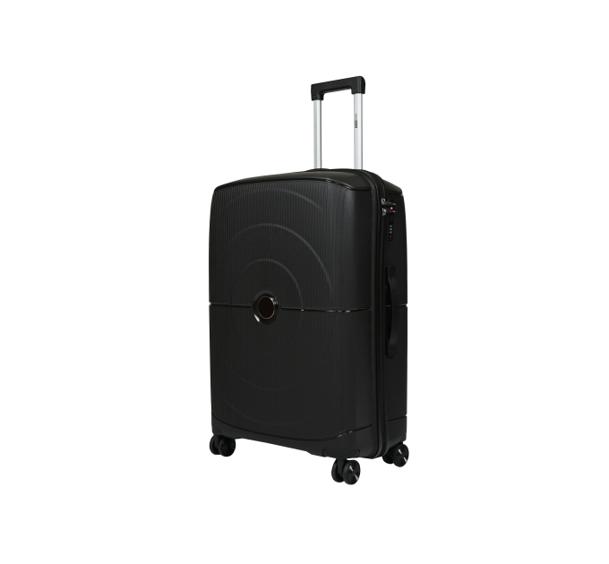 Валіза EuroHome EH200 на колесах 65л, чорна (EH200-24-BL) - фото № 1