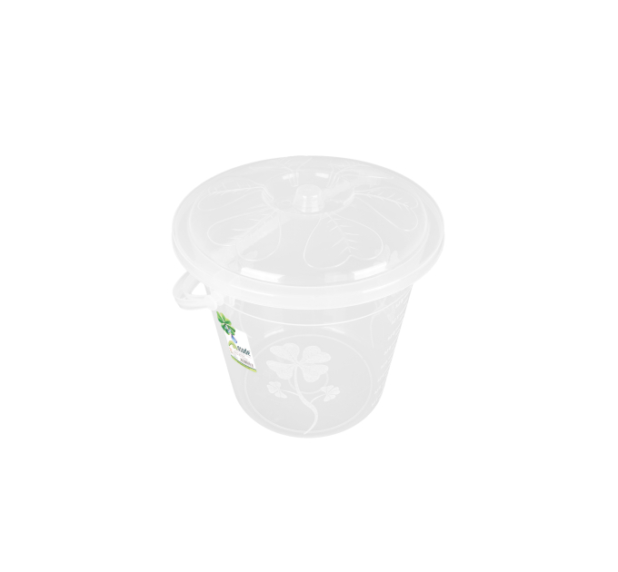 Відро господарське Asude Plastik 10л, прозорий (ASD103) - фото № 3