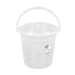 Відро господарське Asude Plastik 15л, прозорий (ASD104) - фото № 1