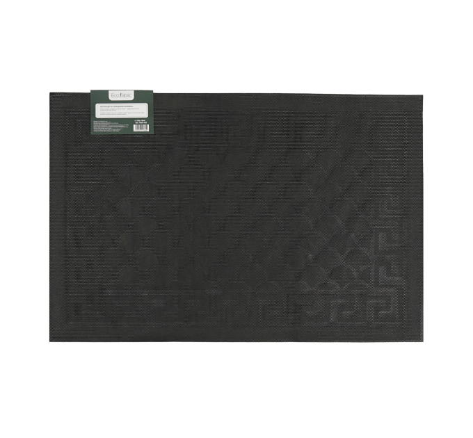 Килимок придверний Eco Fabric 40*60 см ЛУСКА без кромки, сірий (4060-002) - фото № 9