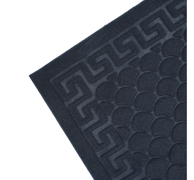 Килимок придверний Eco Fabric 40*60 см ЛУСКА без кромки, синій (4060-004) - фото № 3