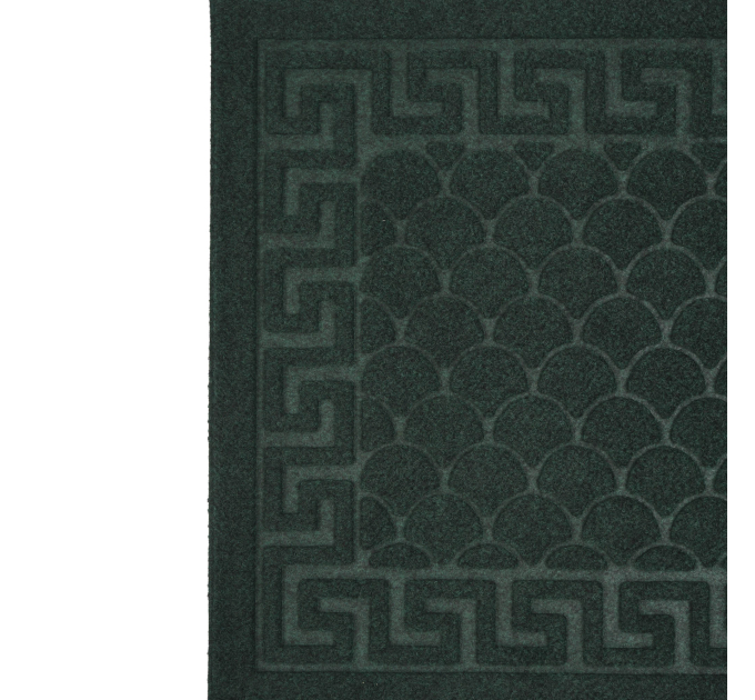 Килимок придверний Eco Fabric 40*60 см ЛУСКА без кромки, смарагд (4060-005) - фото № 4