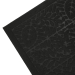 Килимок придверний Eco Fabric 40*60 см ЛИСТЯ без кромки, чорний (4060-006) - фото № 3