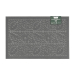 Килимок придверний Eco Fabric 40*60 см ЛИСТЯ без кромки, сірий (4060-007) - фото № 2