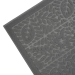 Килимок придверний Eco Fabric 40*60 см ЛИСТЯ без кромки, сірий (4060-007) - фото № 3