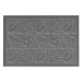 Килимок придверний Eco Fabric 40*60 см ЛИСТЯ без кромки, сірий (4060-007) - фото № 9