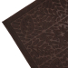 Килимок придверний Eco Fabric 40*60 см ЛИСТЯ без кромки, колричневий (4060-008) - фото № 3
