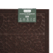 Килимок придверний Eco Fabric 40*60 см ЛИСТЯ без кромки, колричневий (4060-008) - фото № 6