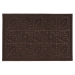 Килимок придверний Eco Fabric 40*60 см ЛИСТЯ без кромки, колричневий (4060-008) - фото № 8