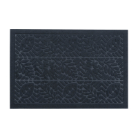 Килимок придверний Eco Fabric 40*60 см ЛИСТЯ без кромки, синій (4060-009)