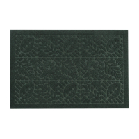 Килимок придверний Eco Fabric 40*60 см ЛИСТЯ без кромки, смарагд (4060-010)