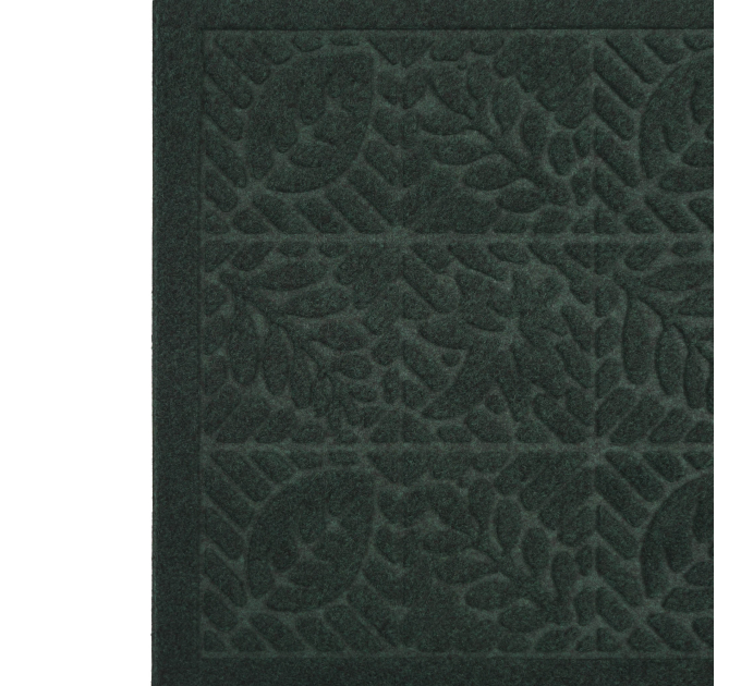 Килимок придверний Eco Fabric 40*60 см ЛИСТЯ без кромки, смарагд (4060-010) - фото № 4