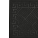 Килимок придверний Eco Fabric 40*60 см СМУЖКИ без кромки, чорний (4060-011) - фото № 4