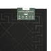 Килимок придверний Eco Fabric 40*60 см СМУЖКИ без кромки, чорний (4060-011) - фото № 6