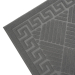 Килимок придверний Eco Fabric 40*60 см СМУЖКИ без кромки, сірий (4060-012) - фото № 3