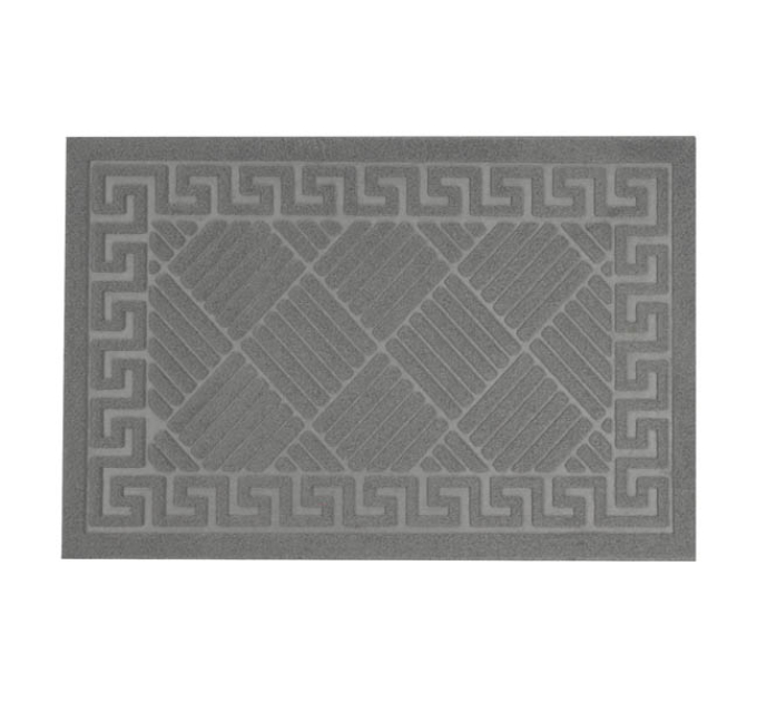Килимок придверний Eco Fabric 40*60 см СМУЖКИ без кромки, сірий (4060-012) - фото № 9