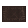 Килимок придверний Eco Fabric 40*60 см СМУЖКИ без кромки, коричневий (4060-013)