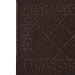 Килимок придверний Eco Fabric 40*60 см СМУЖКИ без кромки, коричневий (4060-013) - фото № 4