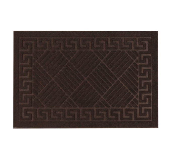 Килимок придверний Eco Fabric 40*60 см СМУЖКИ без кромки, коричневий (4060-013) - фото № 8