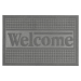 Килимок придверний Eco Fabric 40*60 см WELCOME без кромки, сірий (4060-015) - фото № 8